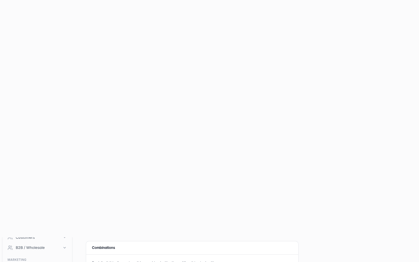 Discount several products at once: step 4 (web)