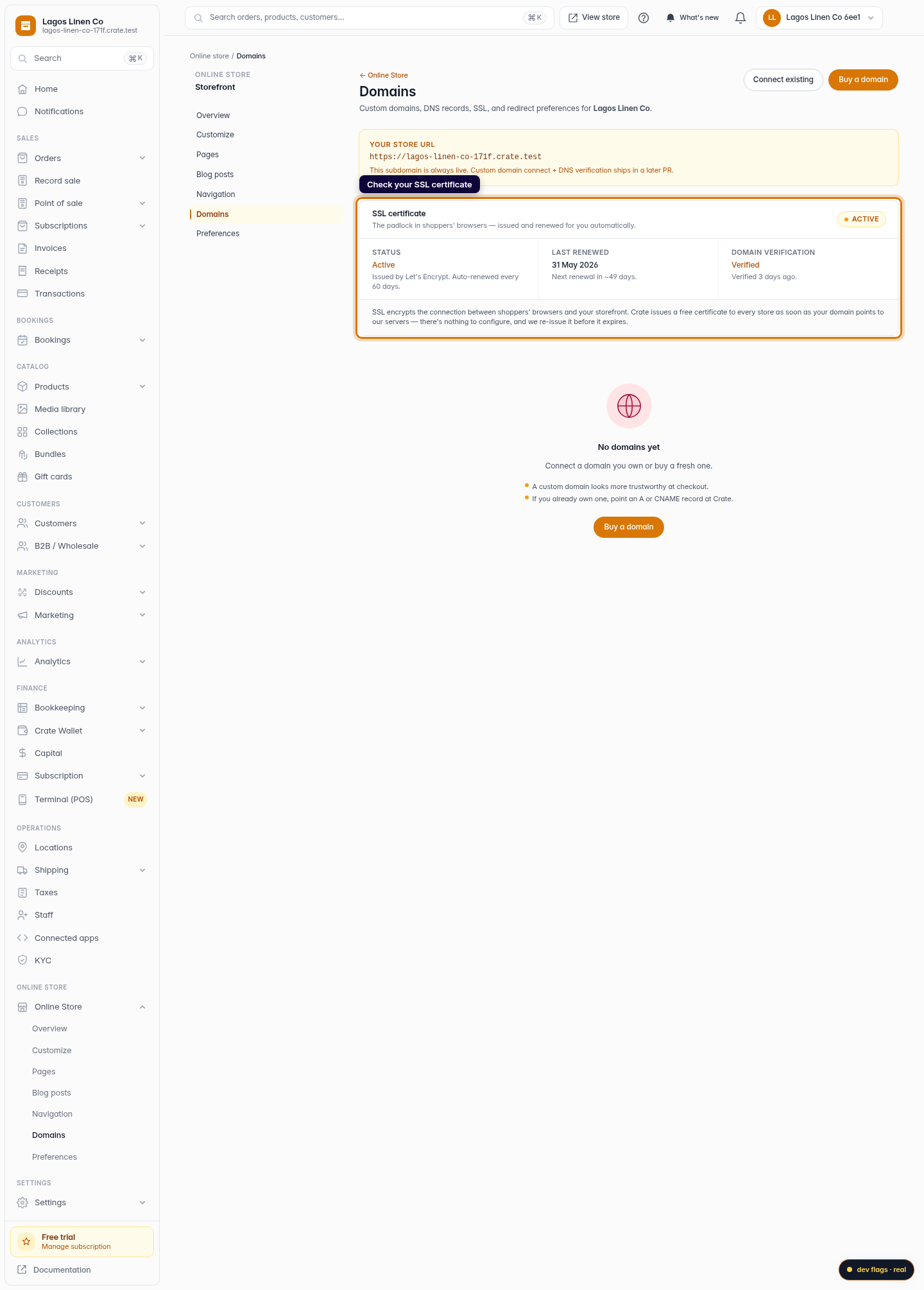 Understanding your SSL certificate: step 2 (web)
